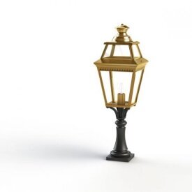 Place des Vosges 03.05. | Messing-Sockelleuchte für Mauern und Wege von Roger Pradier